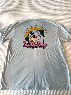 Salty Dog Ice Cream Tee Size XL